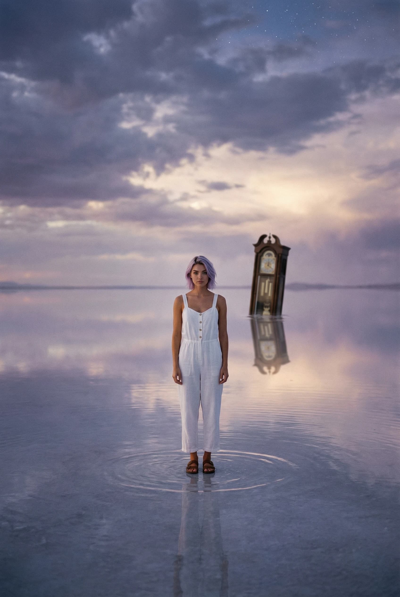 Sua foto no espelho infinito em 40 segundos