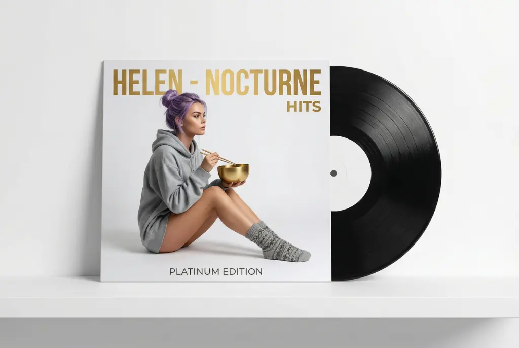 Sua capa de vinil em 40 segundos