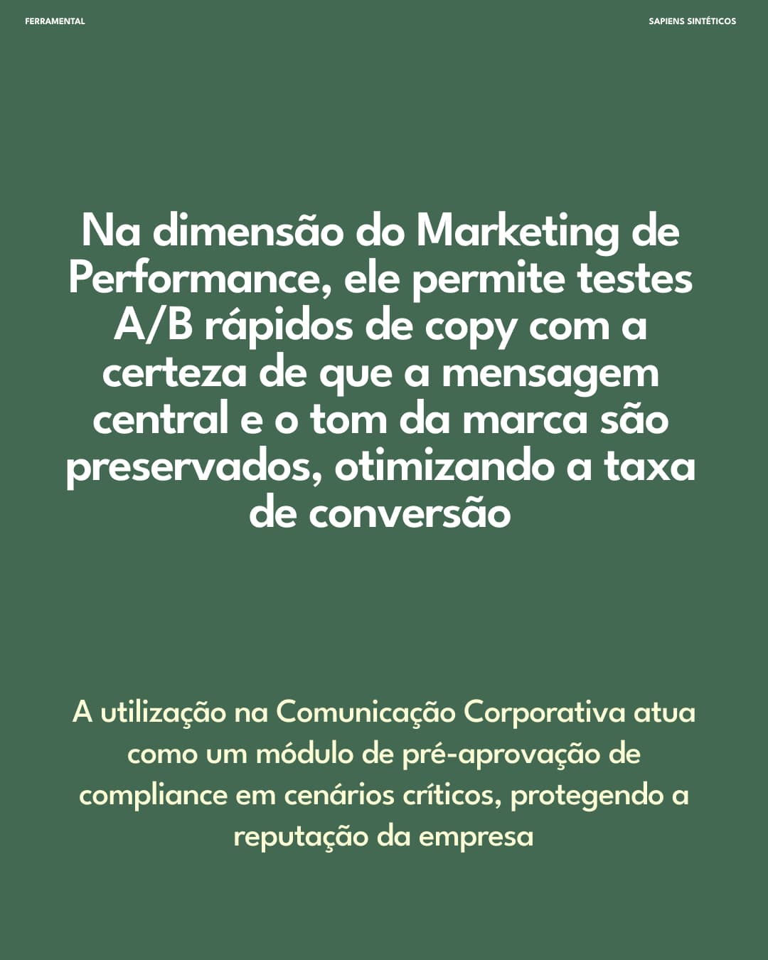 Redefinição do conteúdo Ready-to-Publish