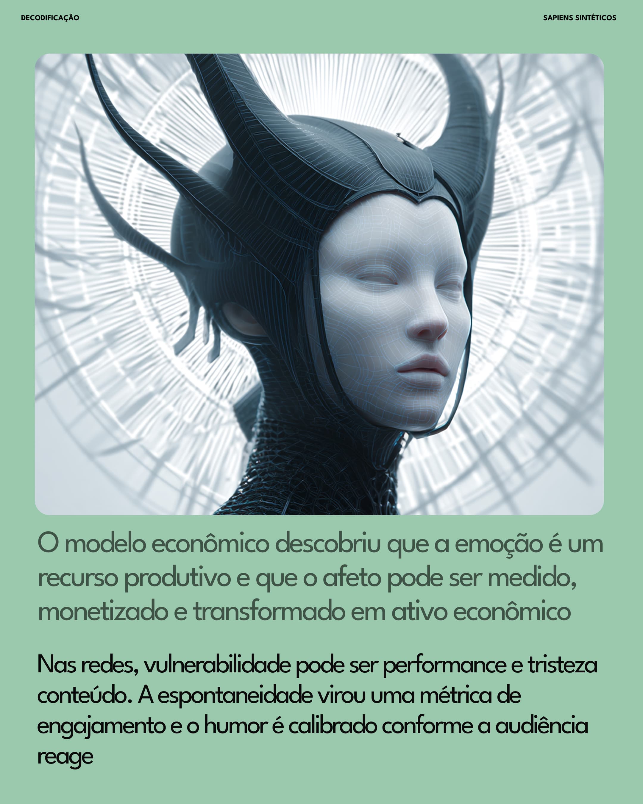 Emoção como recurso produtivo