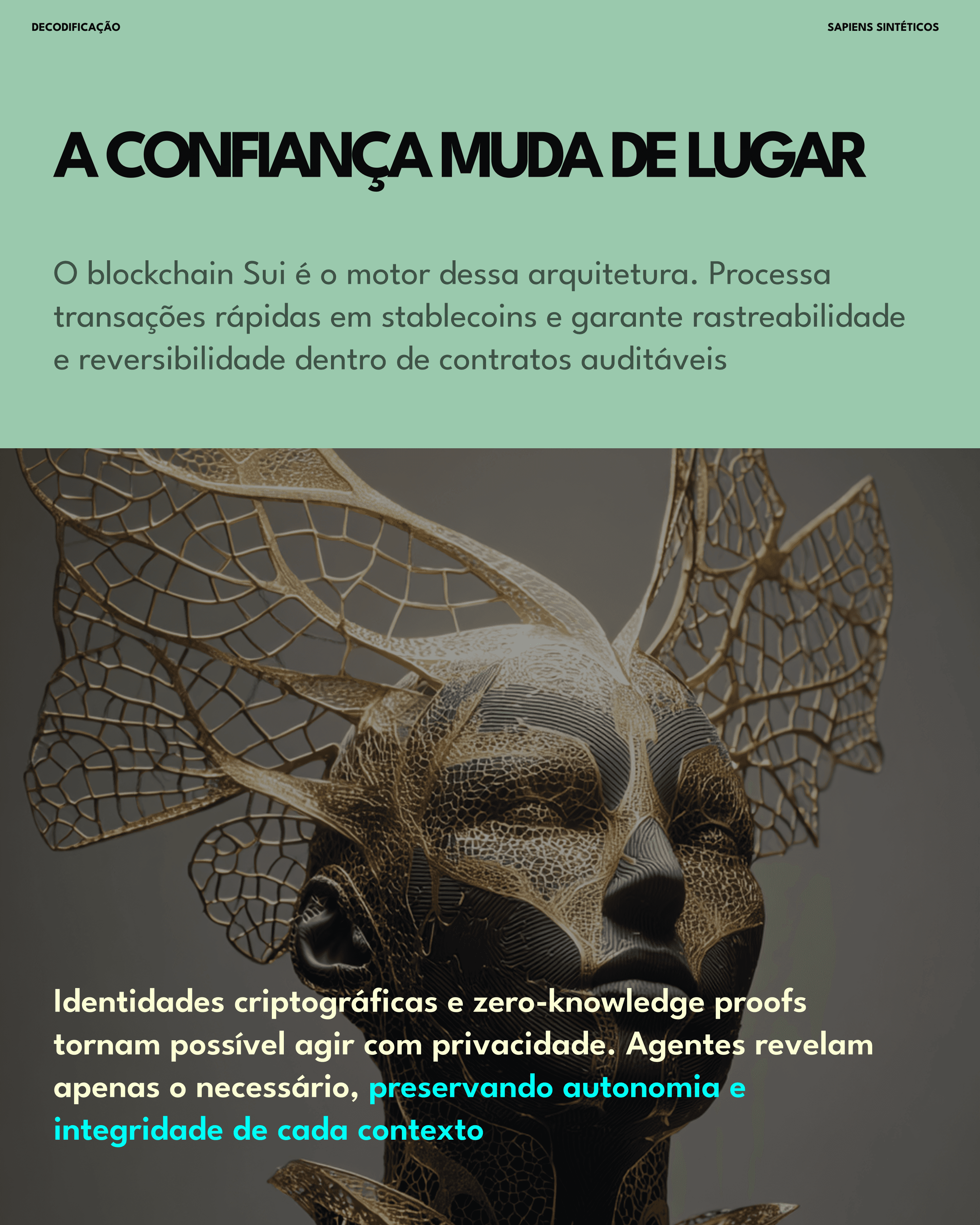 Confiança muda de lugar