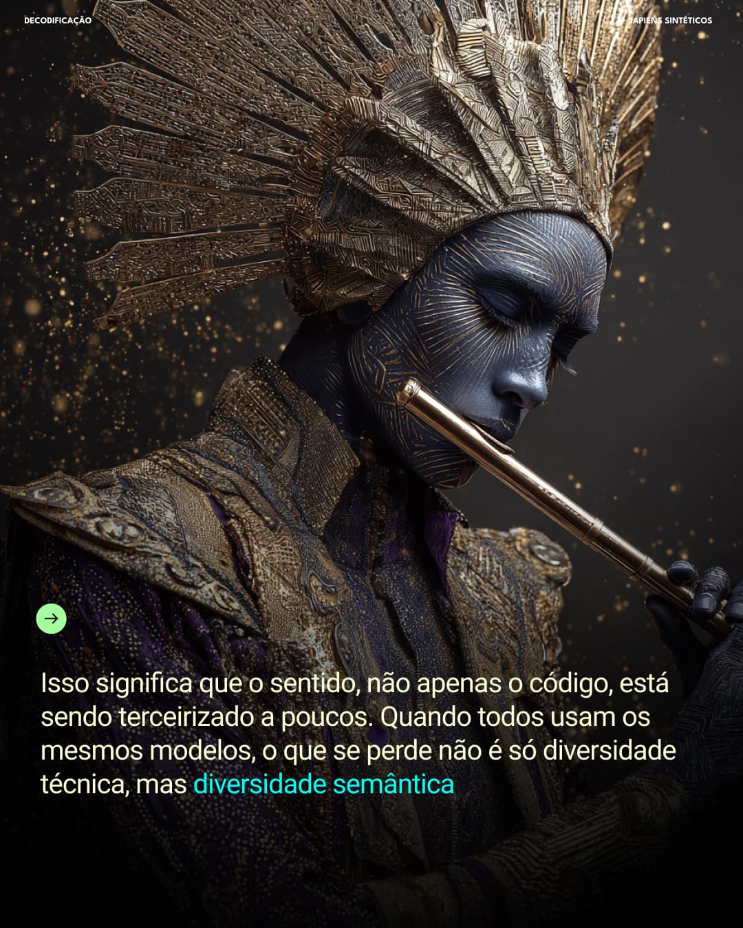 Diversidade semântica sendo perdida