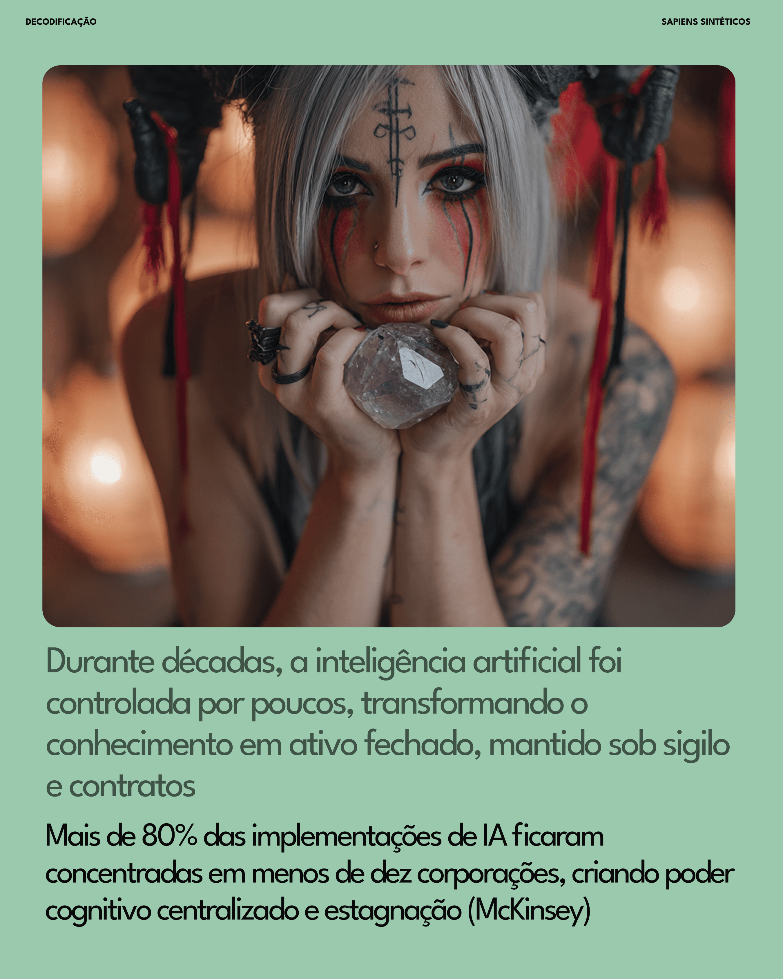 Monopólio do conhecimento artificial