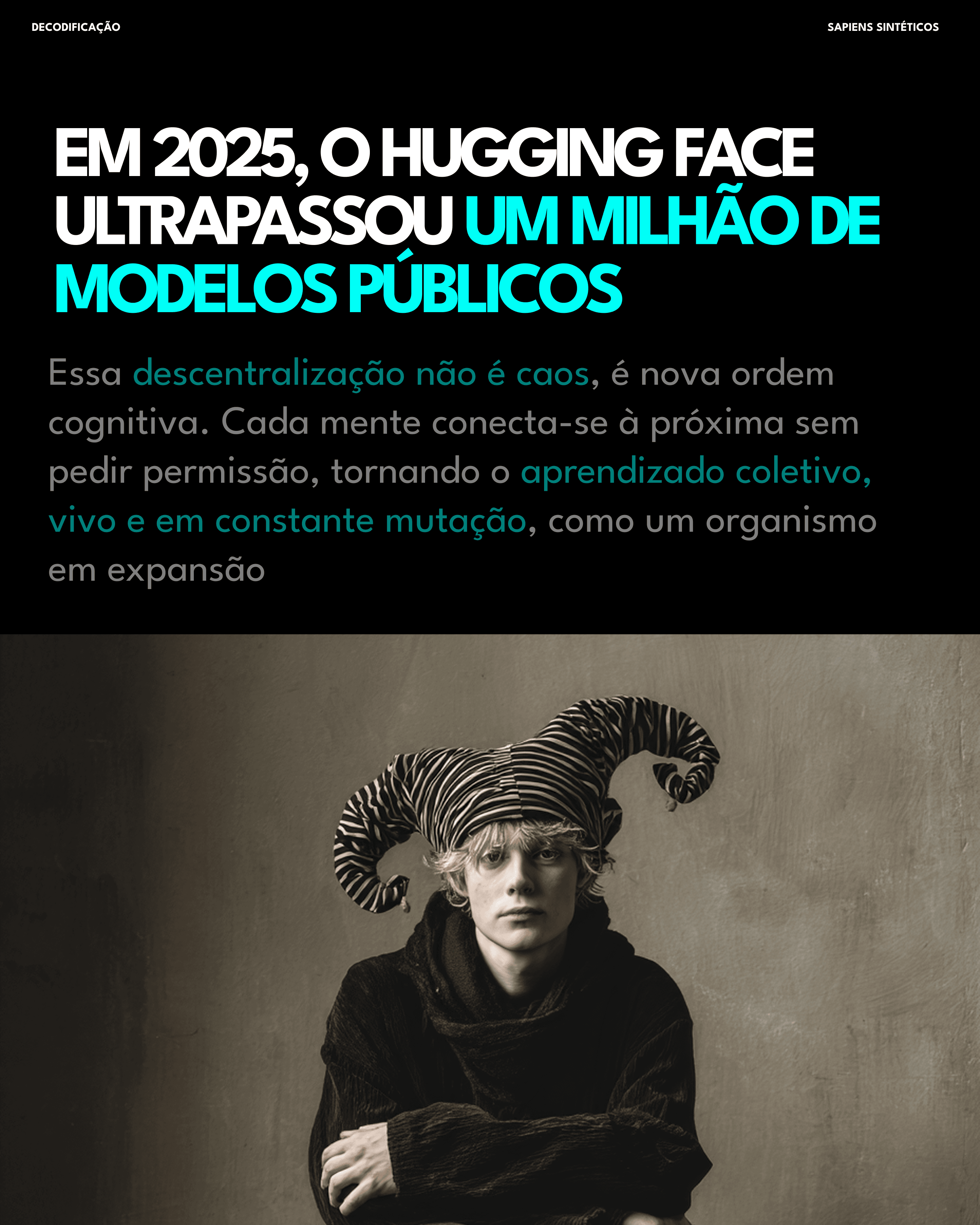 Descentralização é nova ordem cognitiva