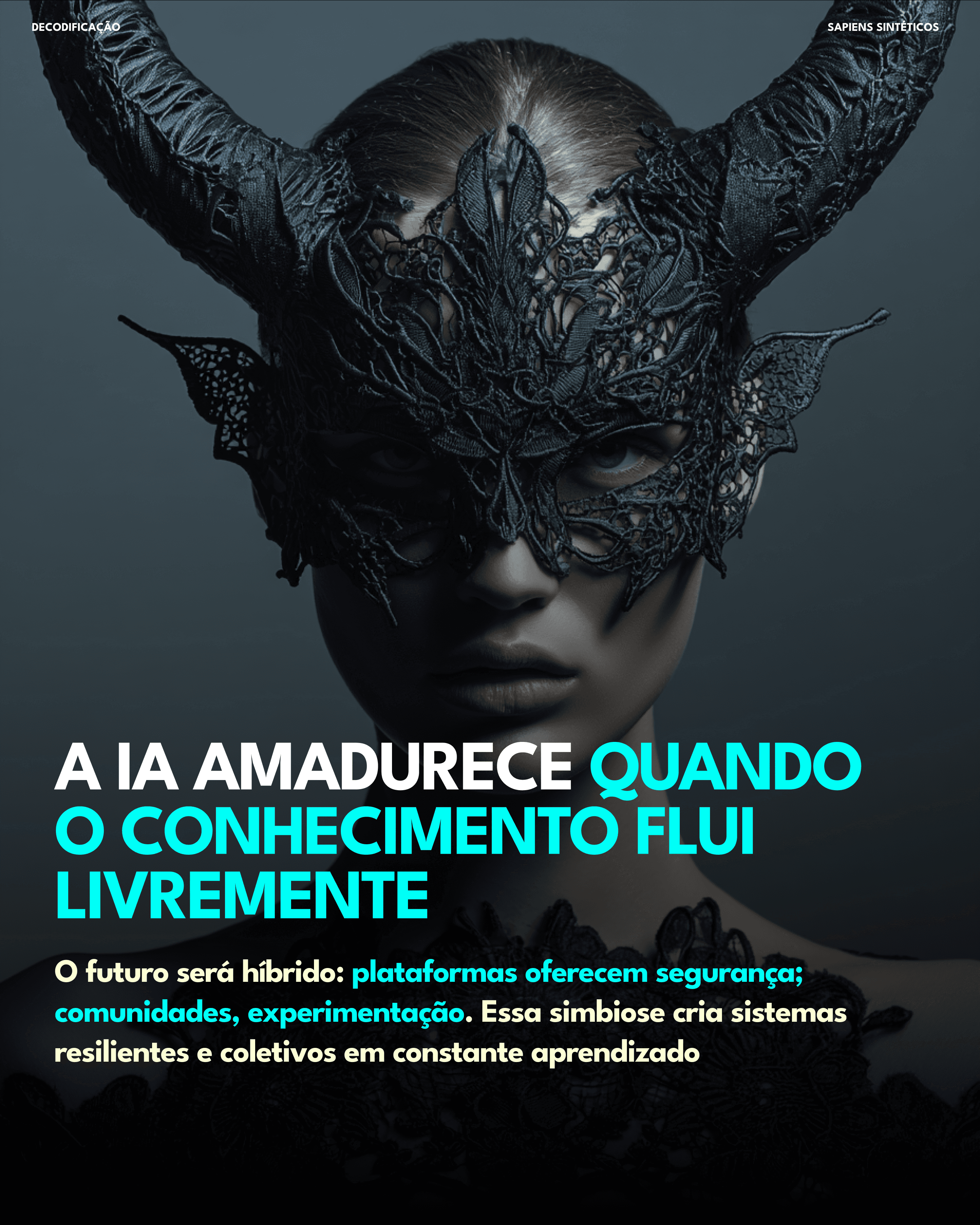 IA amadurece quando conhecimento flui