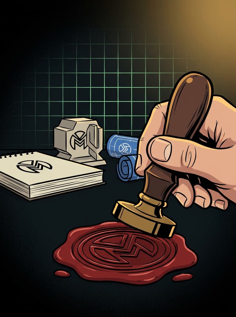 Ilustração editorial: criando identidade com selo digital
