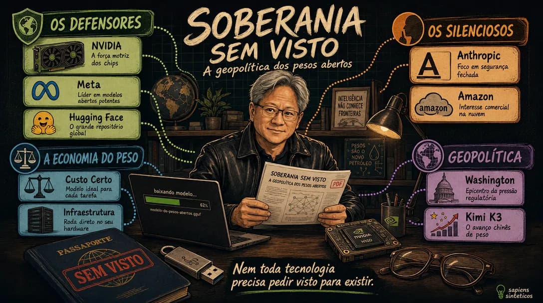 Mapa conceitual editorial de inteligência artificial