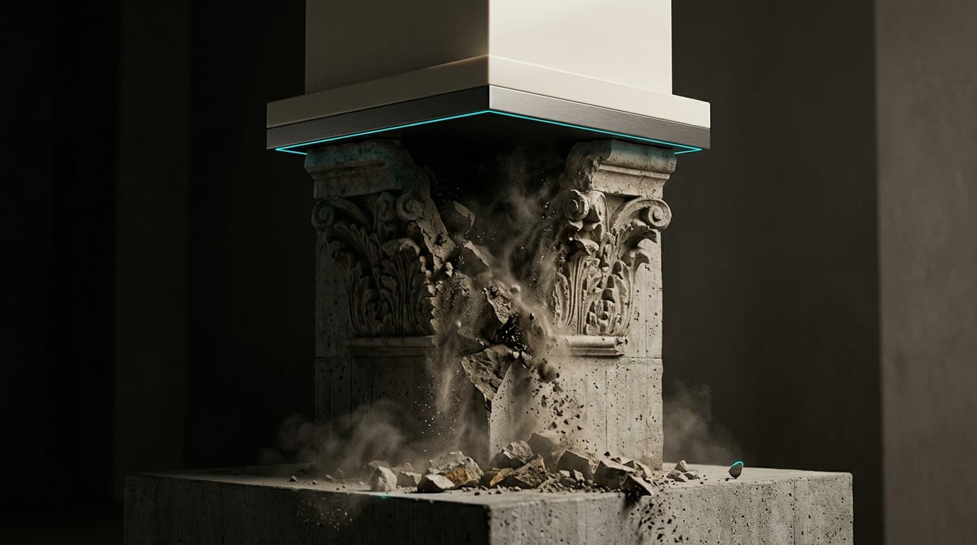 O Colapso do Meio: A Morte da Taxa de Complexidade e a Nova Economia da IA