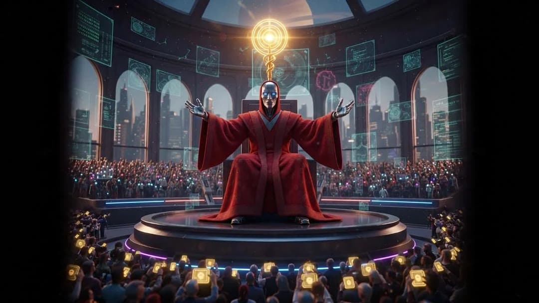 O [personagem] usa seu cetro como centro de energia, retiran