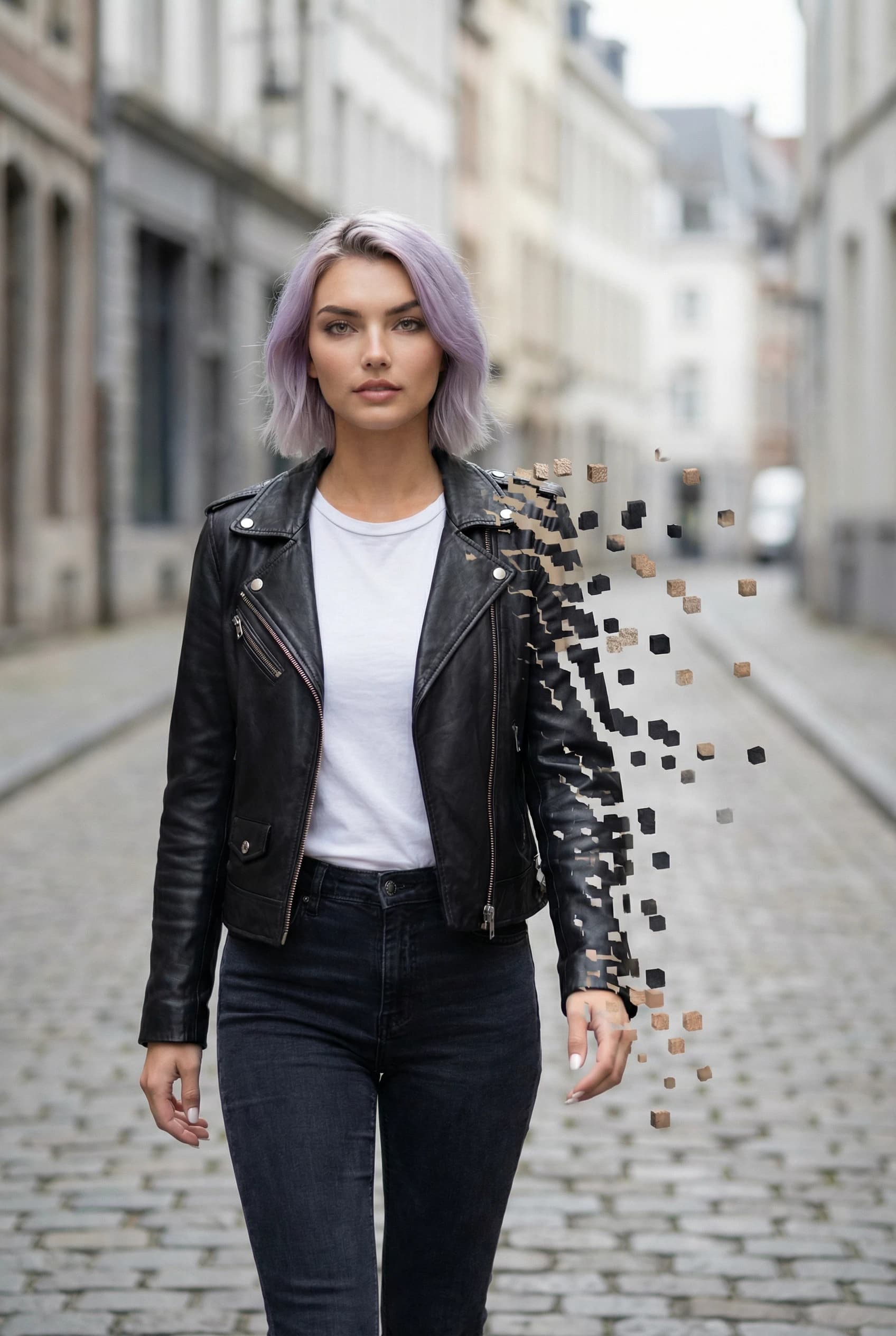 Sua foto glitch em 40 segundos