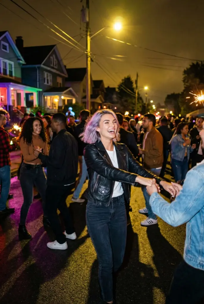 Sua foto de block party em 40 segundos
