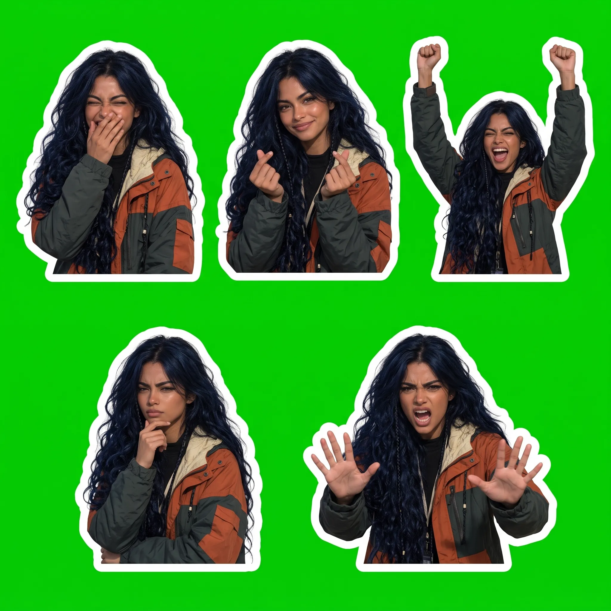 Mudanças de humor de uma mulher