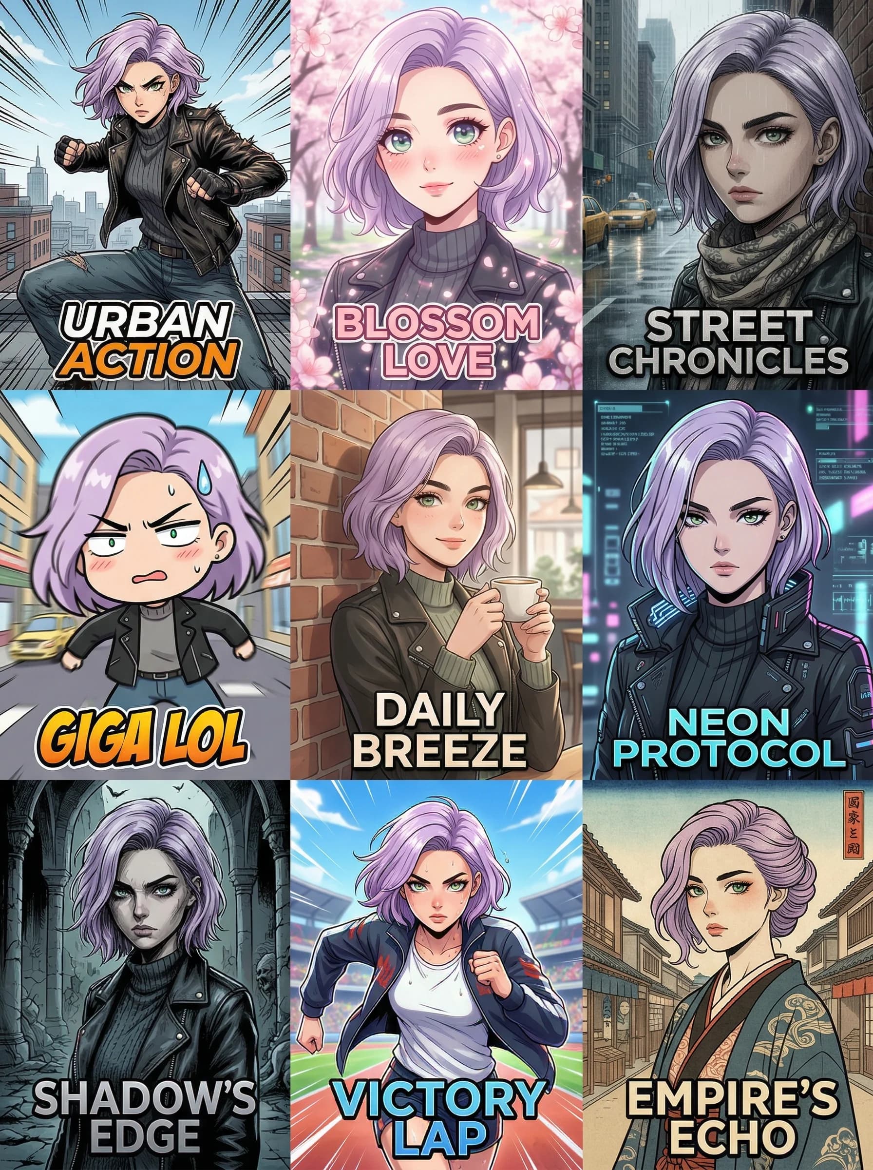 9 Gêneros do Anime 3x3